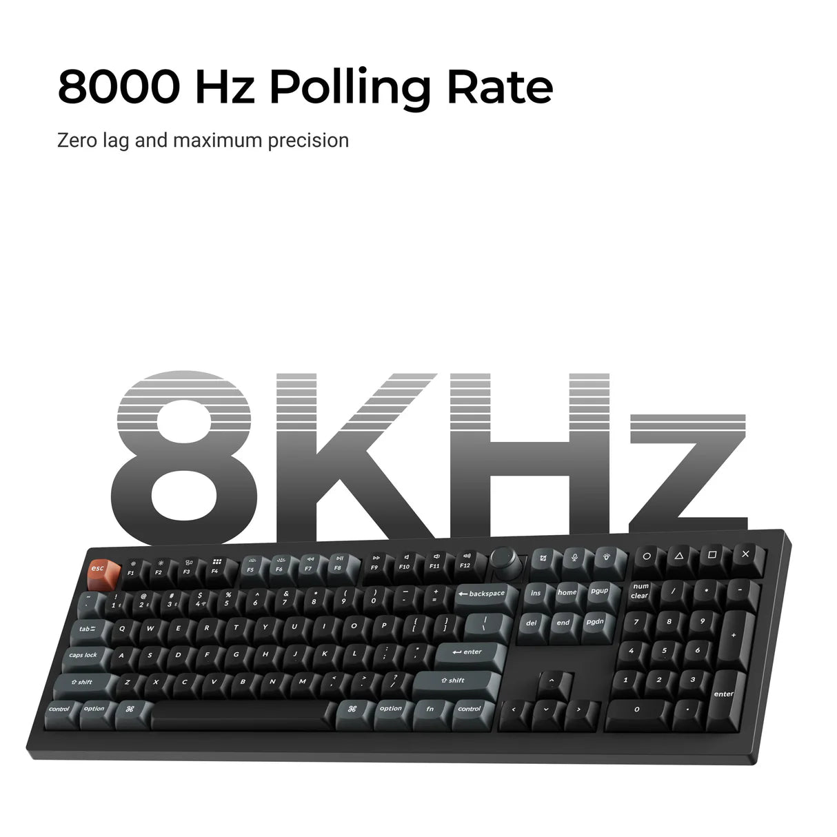Keychron V6 Ultra 8K ワイヤレスカスタムメカニカルキーボード