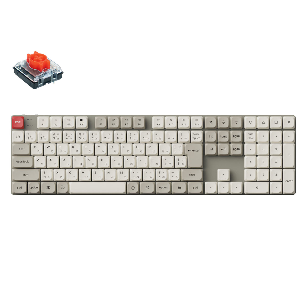 Keychron K5 Max QMK/VIA ワイヤレス カスタム メカニカルキーボード(JIS 配列)