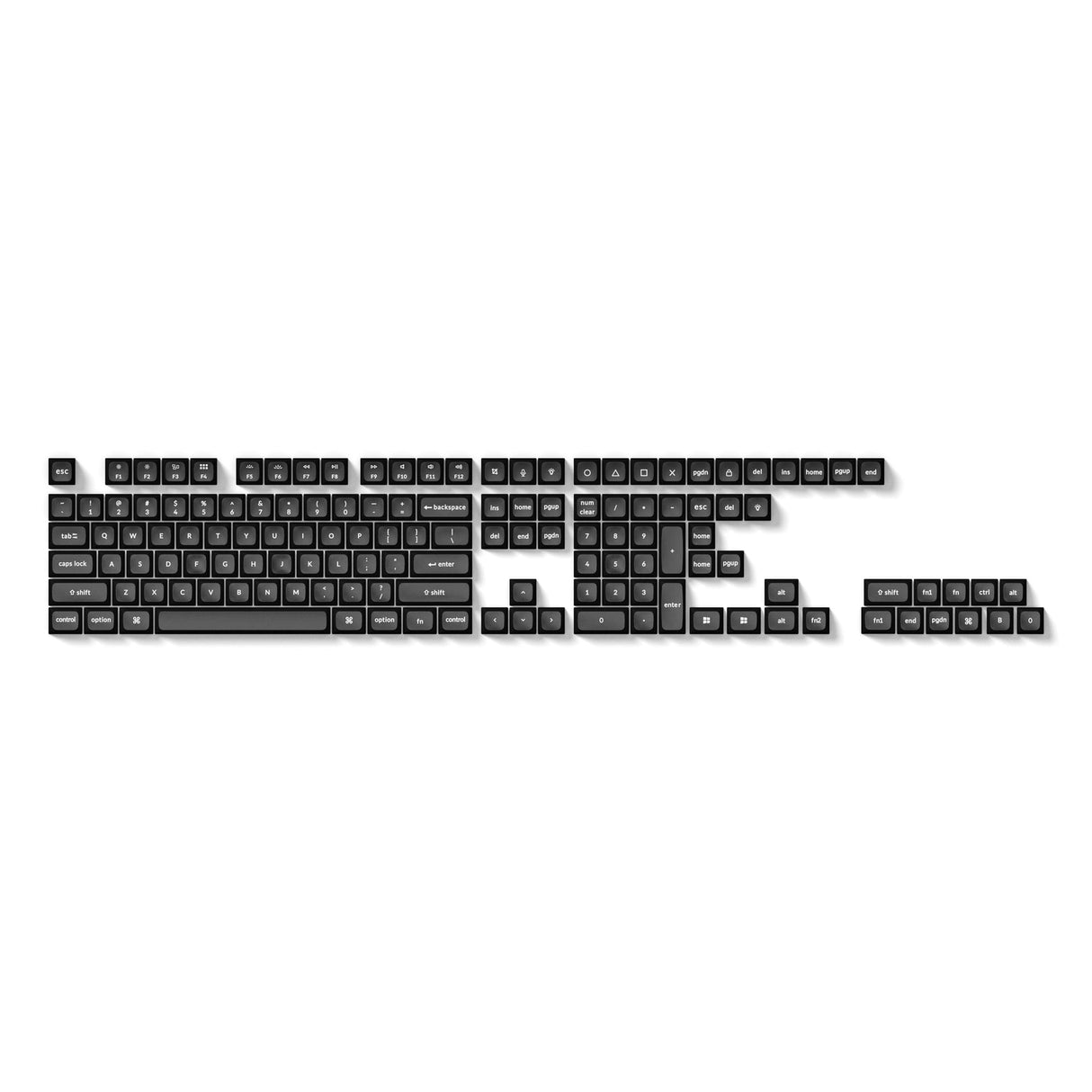ダブルショット KSA PBT フルセット キーキャップセット