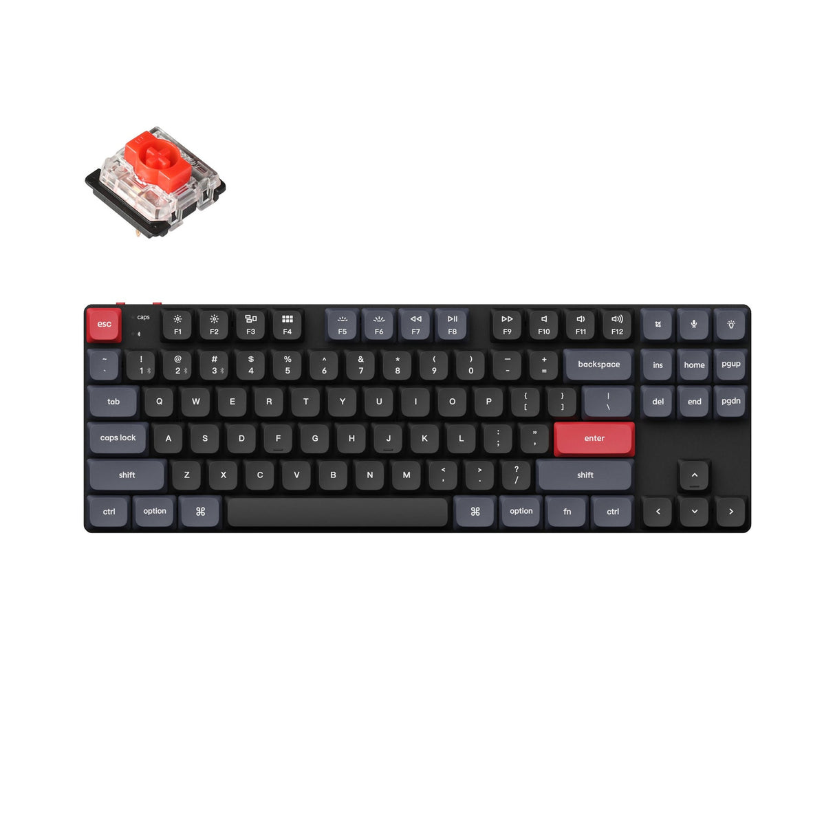 Keychron K1 Pro QMK/VIA ワイヤレス メカニカルキーボード(US ANSI 配列)