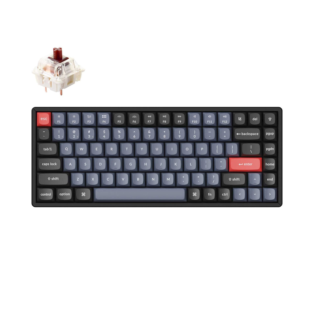 Keychron K2 Pro QMK/VIA ワイヤレス メカニカルキーボード(US ANSI 配列)