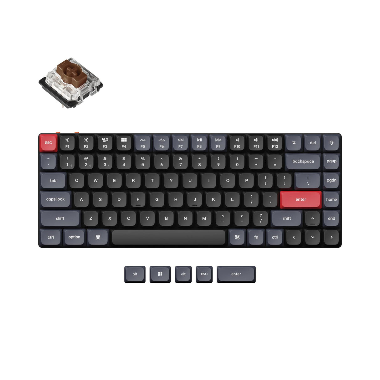 Keychron K3 Pro QMK/VIA ワイヤレス カスタム メカニカルキーボード(US ANSI 配列)