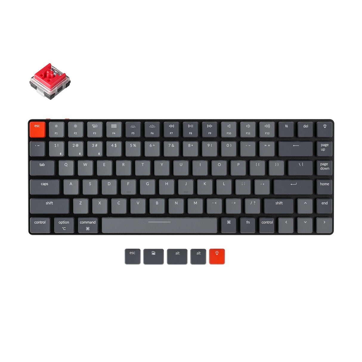 Keychron K3超薄型ワイヤレスメカニカルキーボード(バージョン2)(US ANSI 配列)