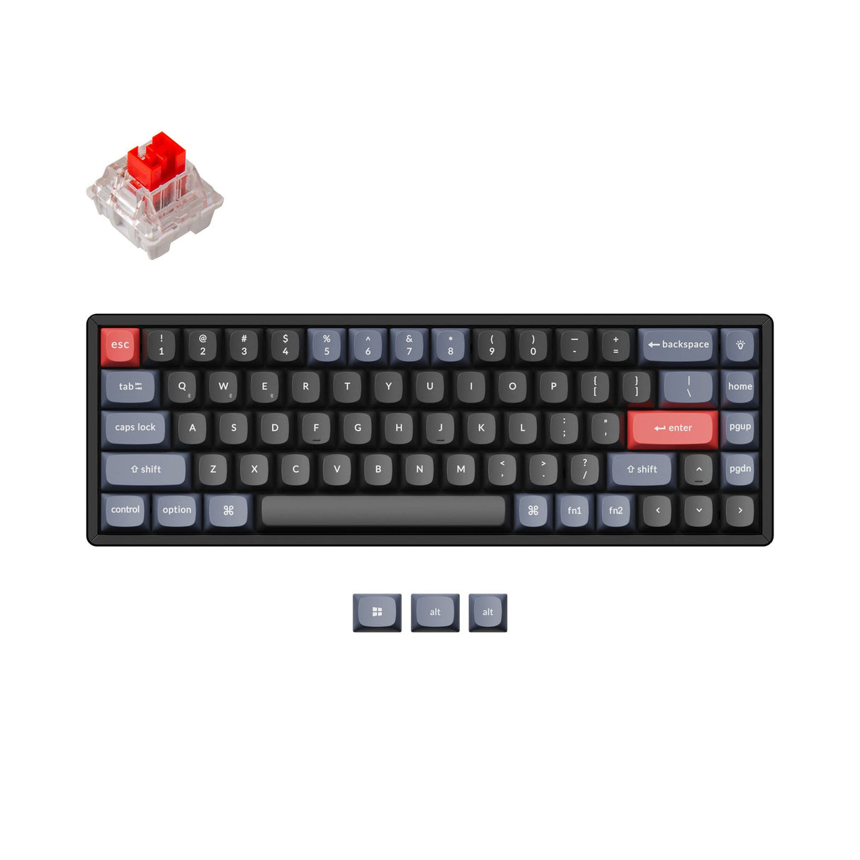 Keychron K6 Pro QMK/VIA ワイヤレスカスタムメカニカルキーボード(US ANSI 配列)