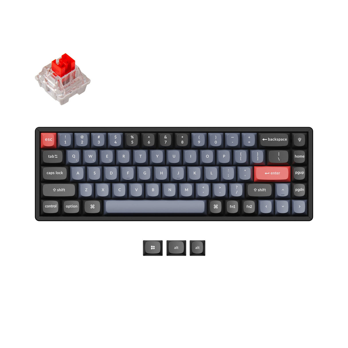 Keychron K6 Pro QMK/VIA ワイヤレスカスタムメカニカルキーボード(US ANSI 配列)