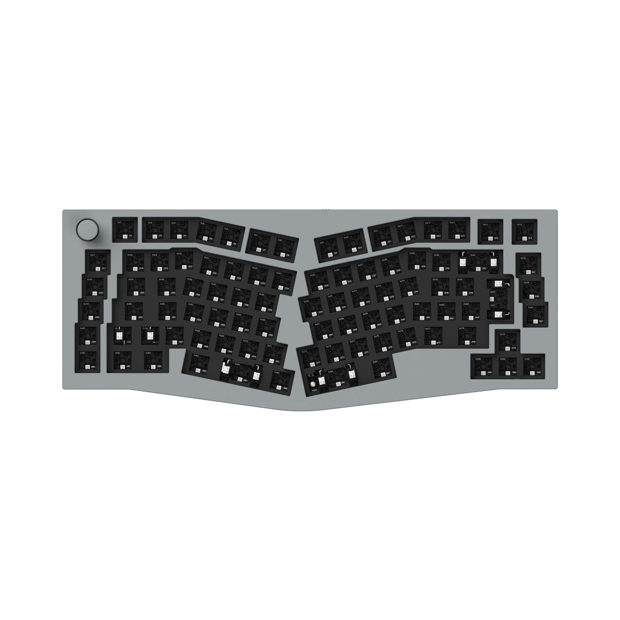 Keychron Q10 (Alice レイアウト) QMK カスタムメカニカルキーボード(US ANSI 配列)