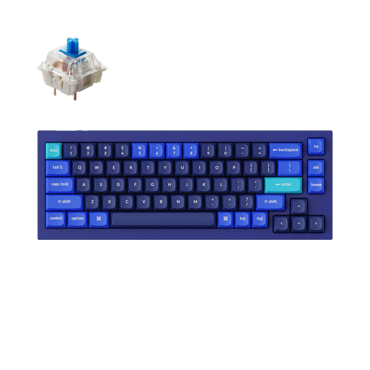 Keychron Q2 QMK カスタム メカニカル キーボード(US ANSI 配列)