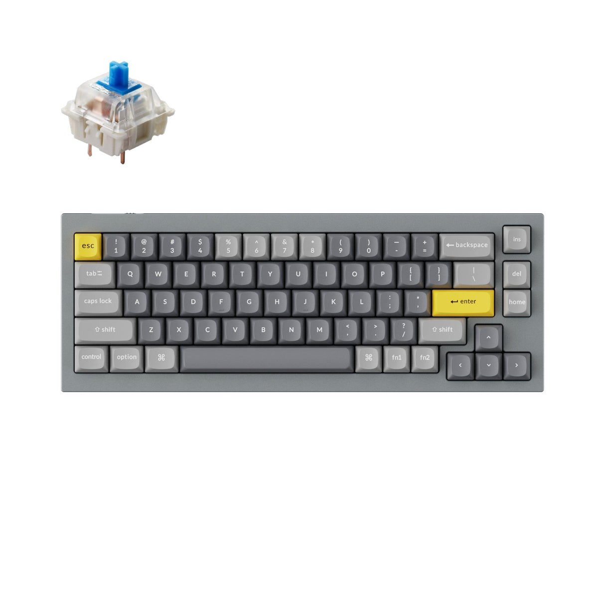 Keychron Q2 QMK カスタム メカニカル キーボード(US ANSI 配列)