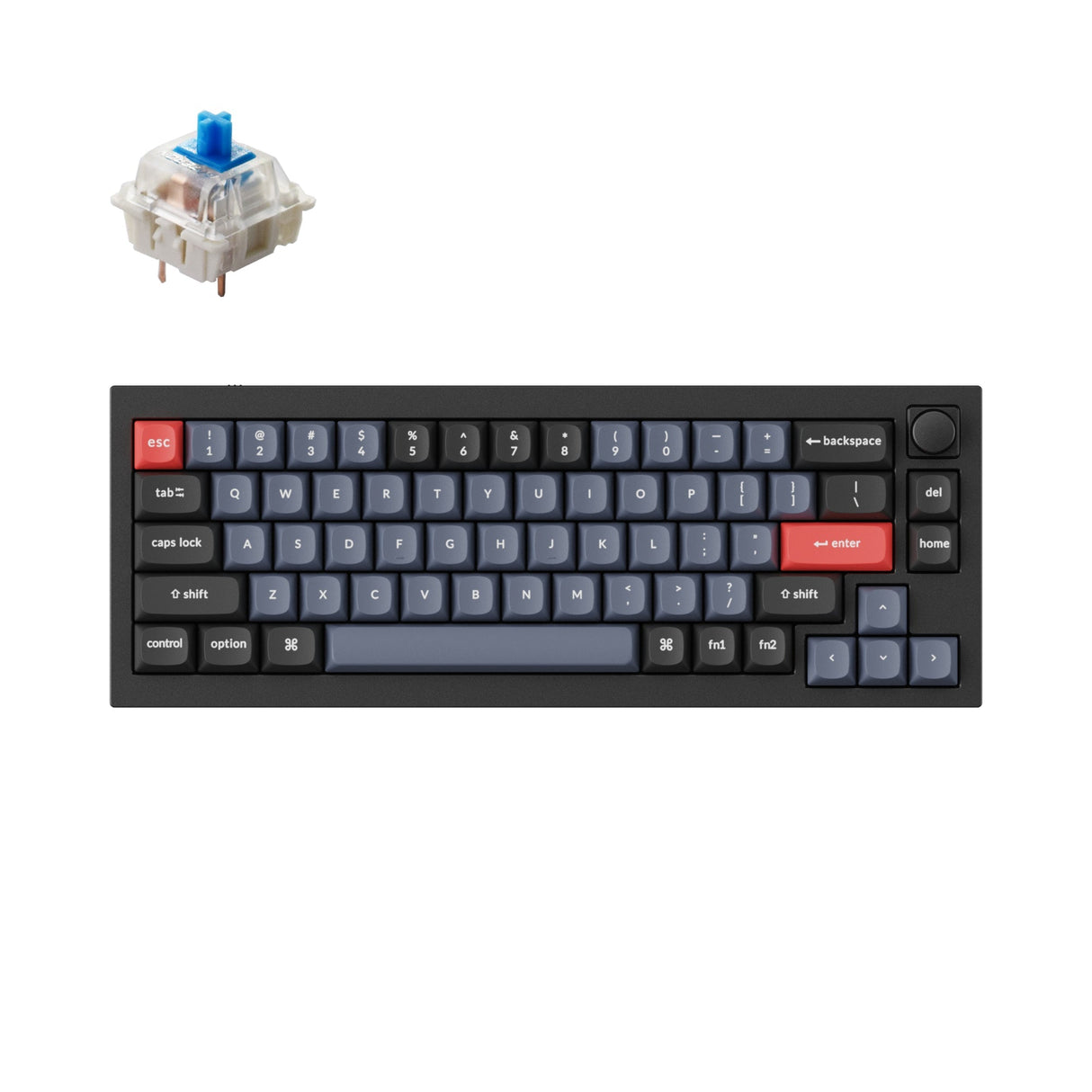 Keychron Q2 QMK カスタム メカニカル キーボード(US ANSI 配列)