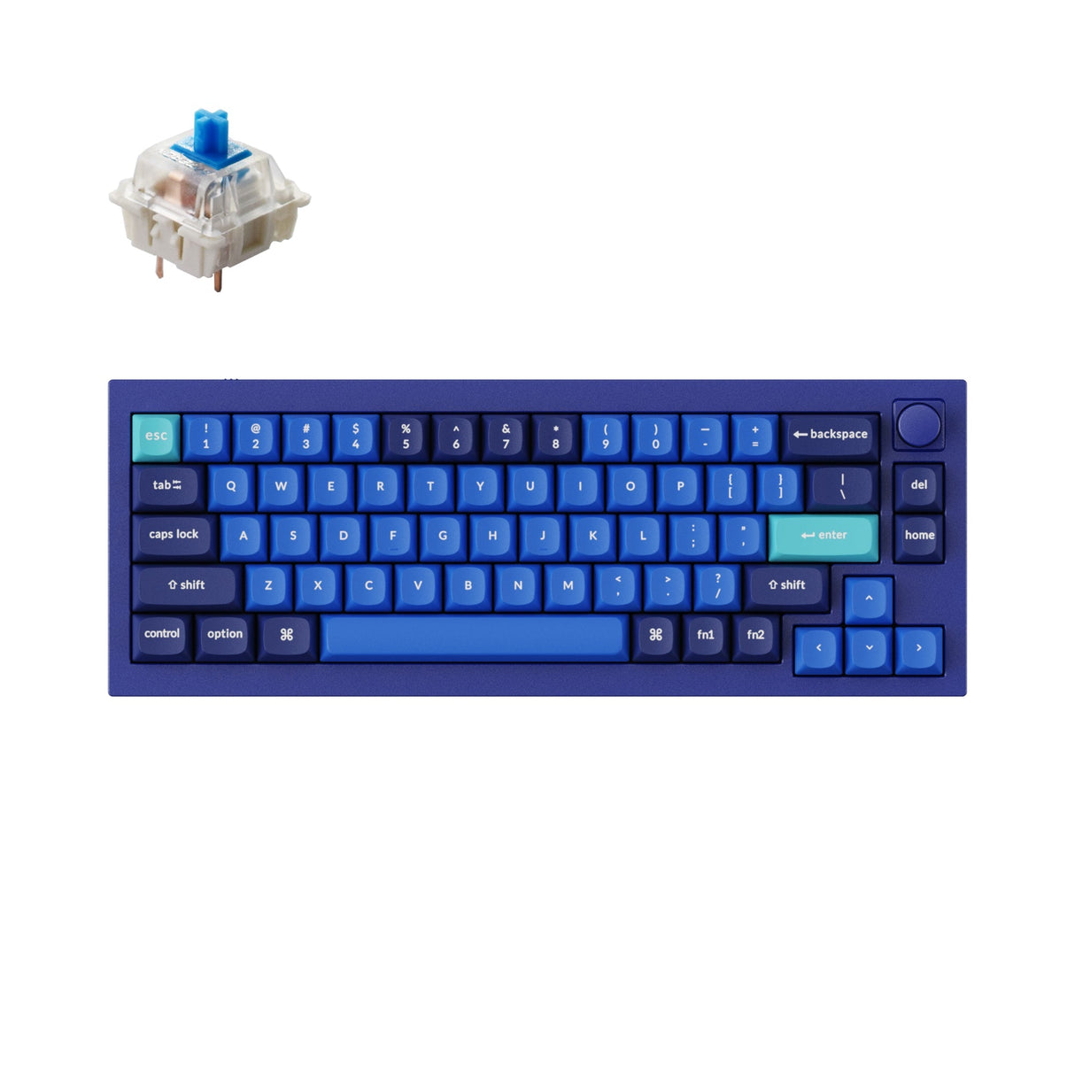 Keychron Q2 QMK カスタム メカニカル キーボード(US ANSI 配列)