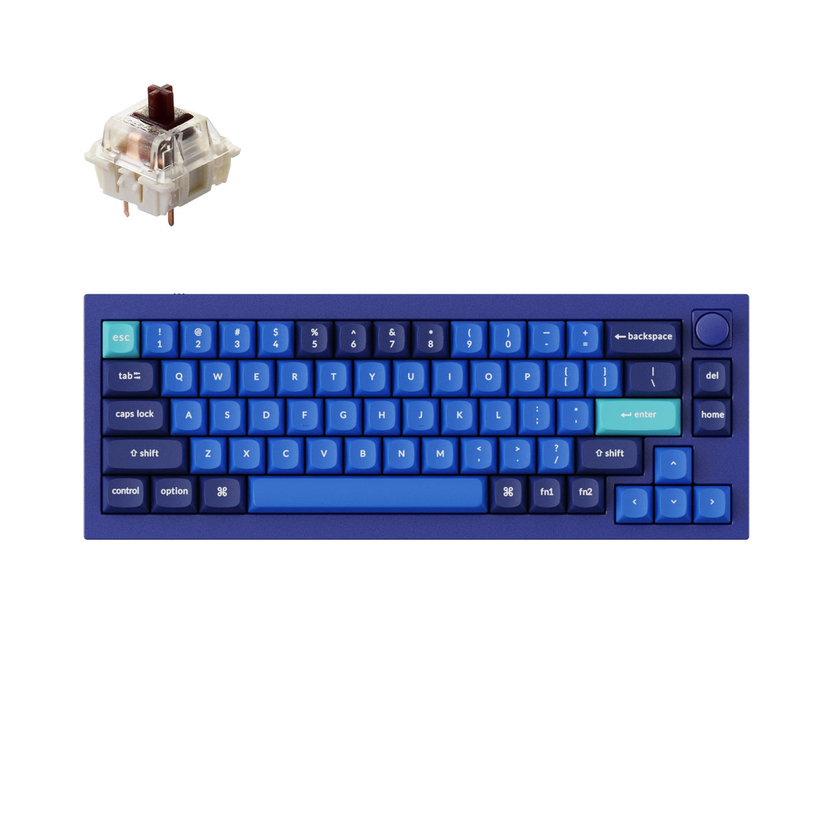 Keychron Q2 QMK カスタム メカニカル キーボード(US ANSI 配列)