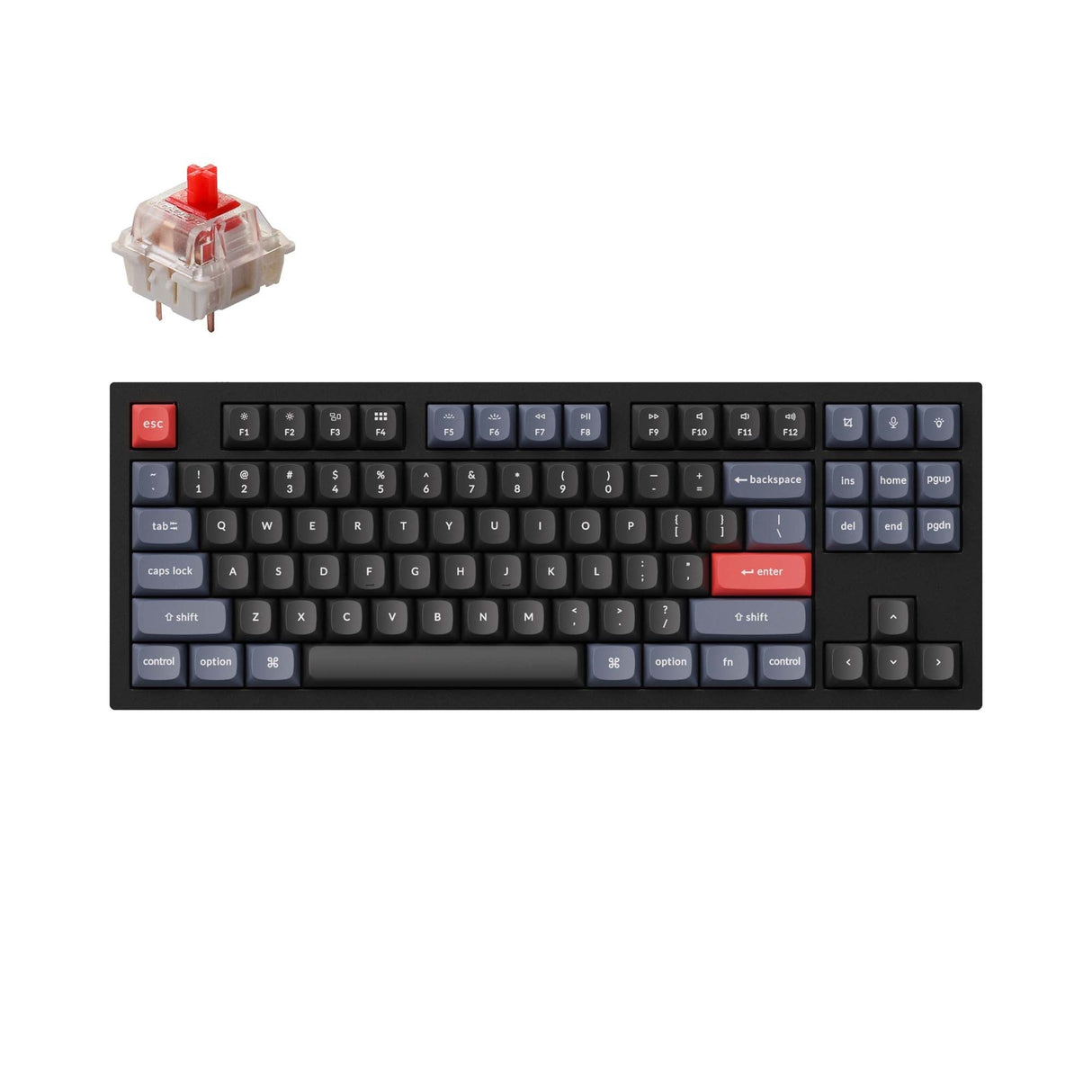 Keychron Q3 QMK カスタム メカニカル キーボード(US ANSI 配列)