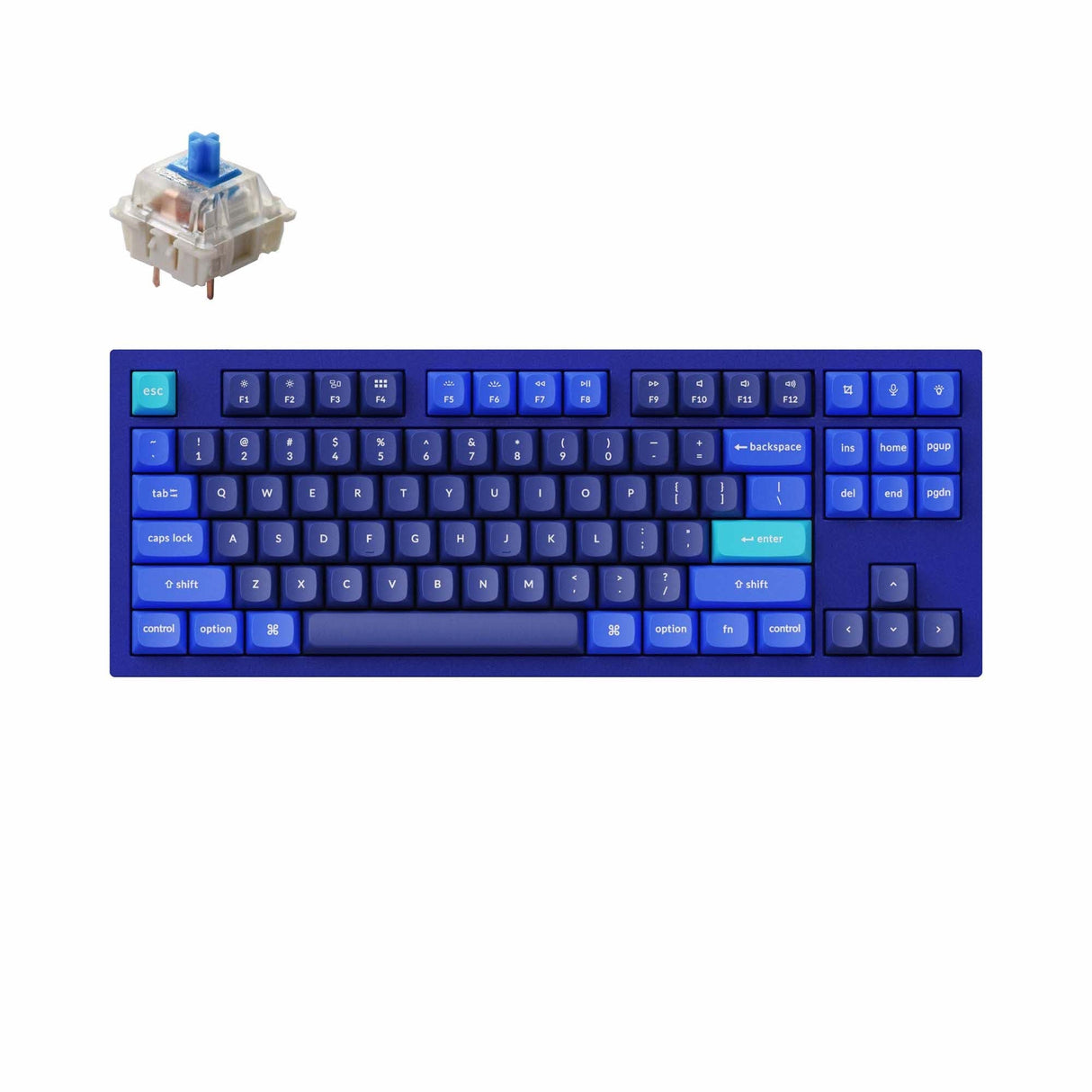 Keychron Q3 QMK カスタム メカニカル キーボード(US ANSI 配列)