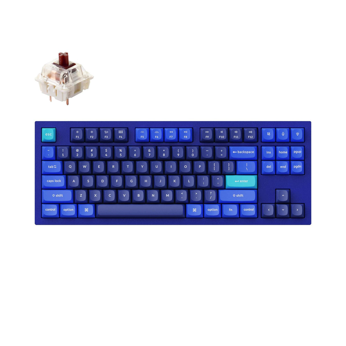 Keychron Q3 QMK カスタム メカニカル キーボード(US ANSI 配列)