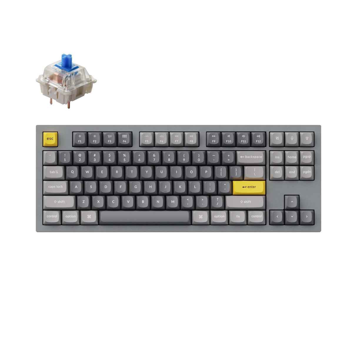Keychron Q3 QMK カスタム メカニカル キーボード(US ANSI 配列)