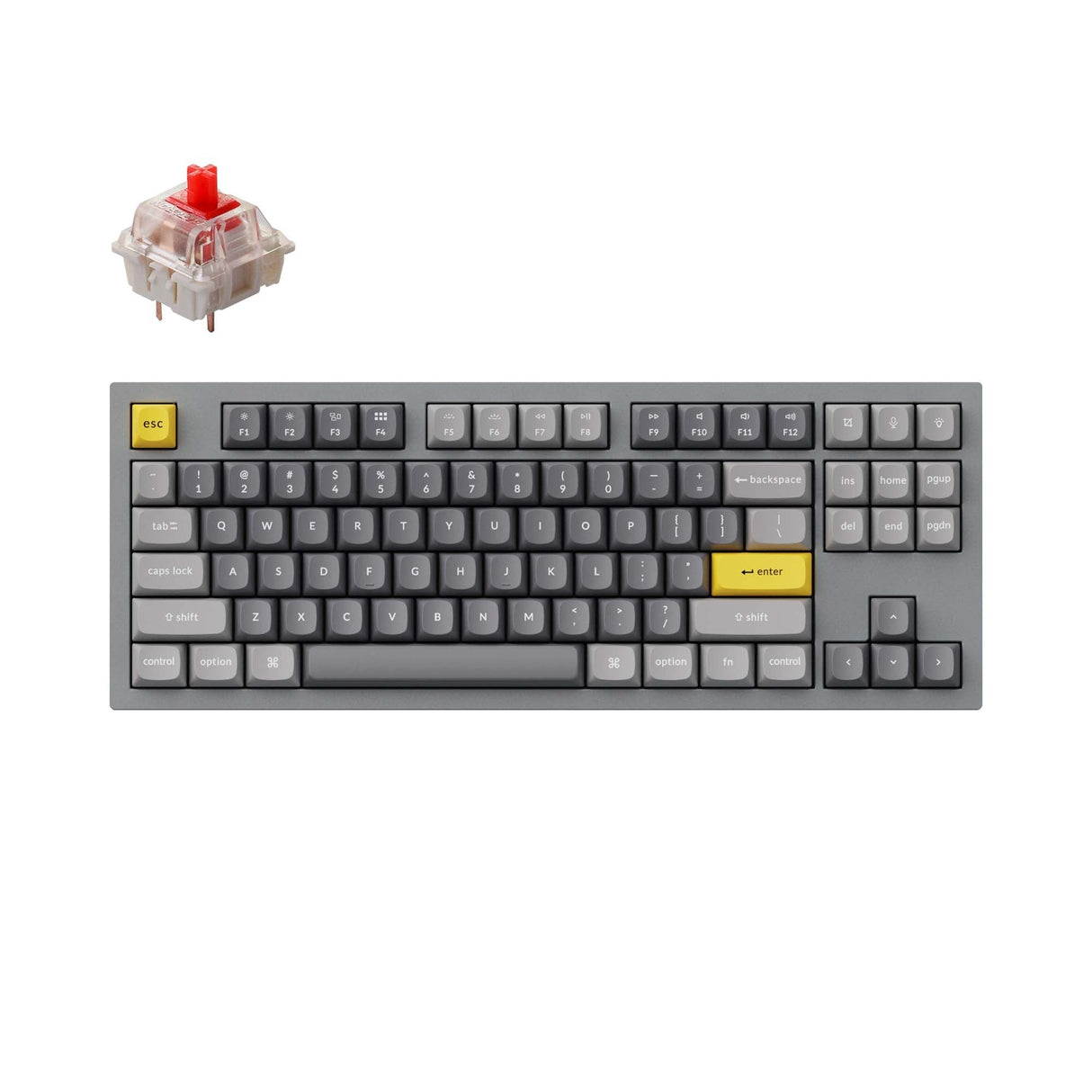 Keychron Q3 QMK カスタム メカニカル キーボード(US ANSI 配列)