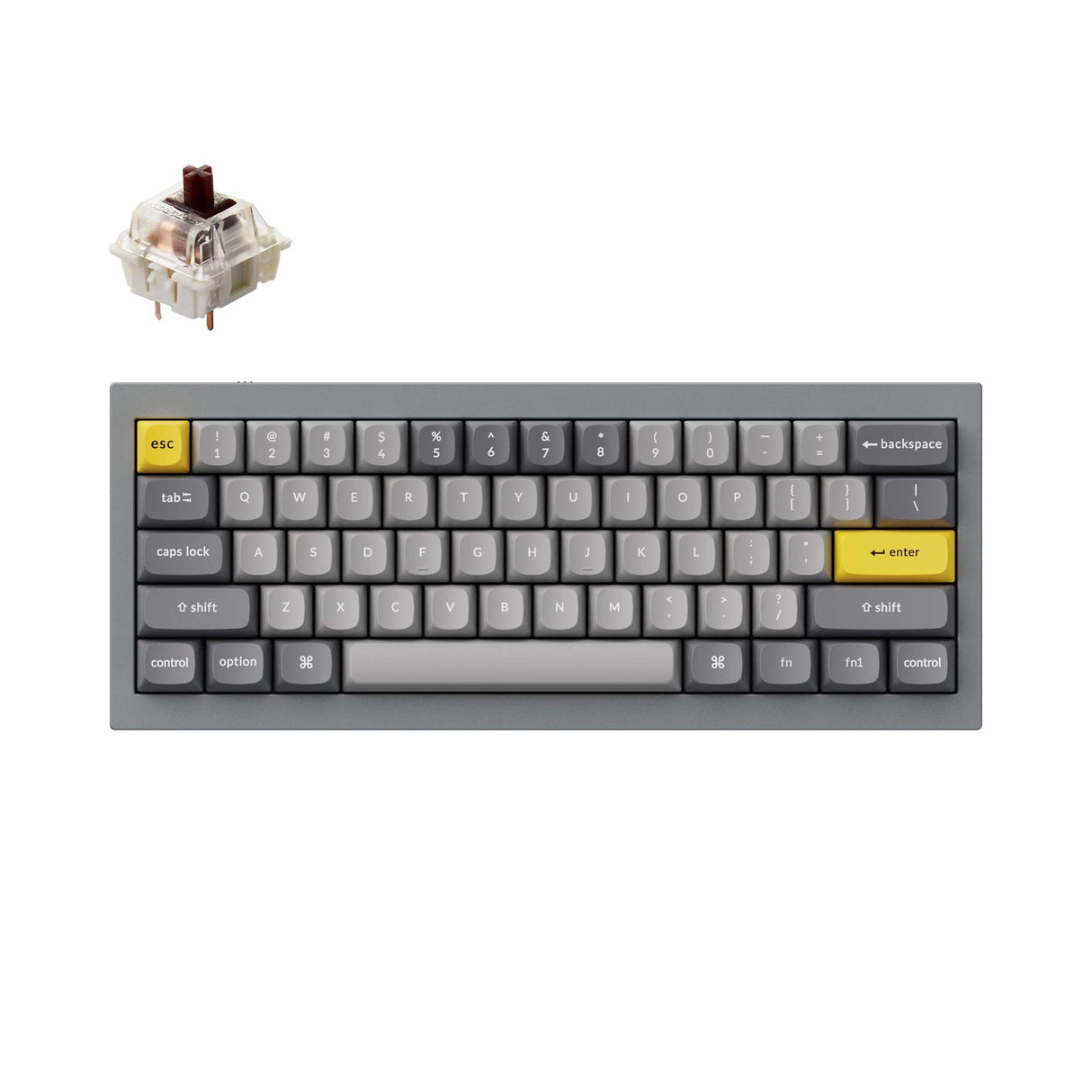 Keychron Q4 QMK カスタム メカニカル キーボード(US ANSI 配列)