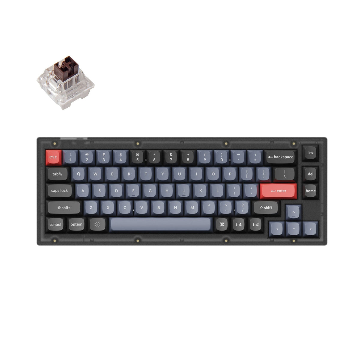 Keychron V2 QMK カスタムメカニカルキーボード(US ANSI 配列)