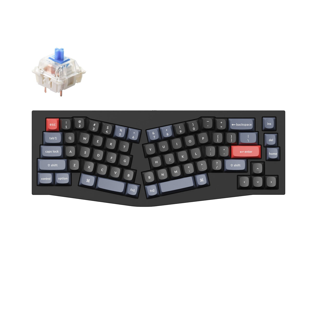 Keychron Q8 (アリスレイアウト)QMKカスタムメカニカルキーボード