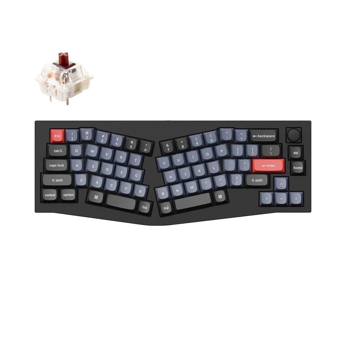 Keychron Q8 (アリスレイアウト)QMKカスタムメカニカルキーボード