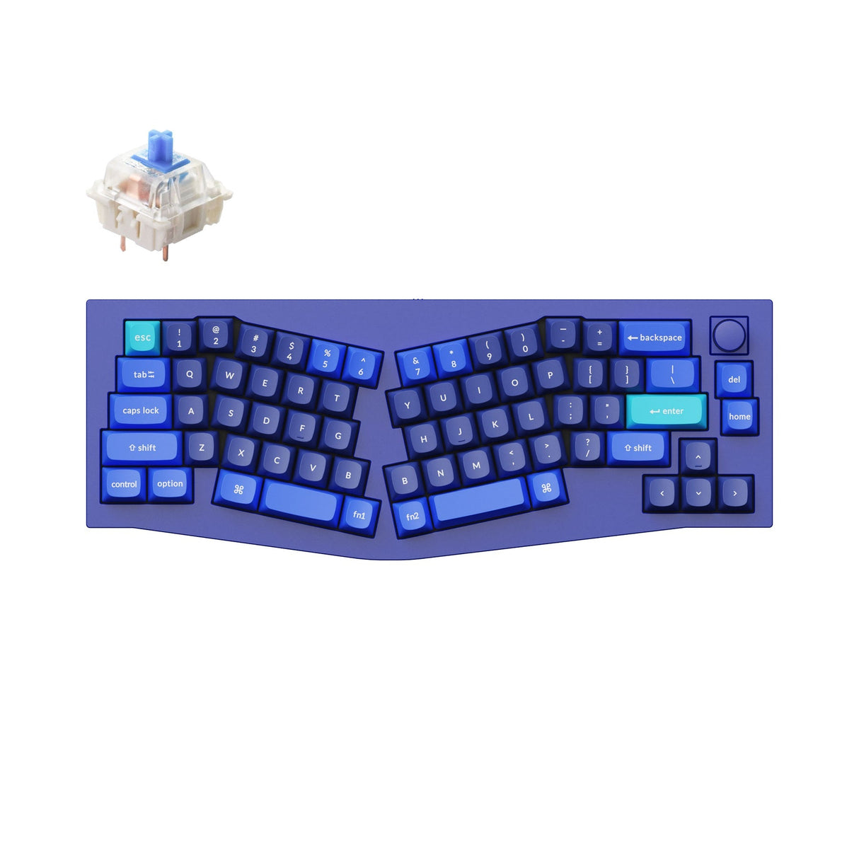 Keychron Q8 (アリスレイアウト)QMKカスタムメカニカルキーボード
