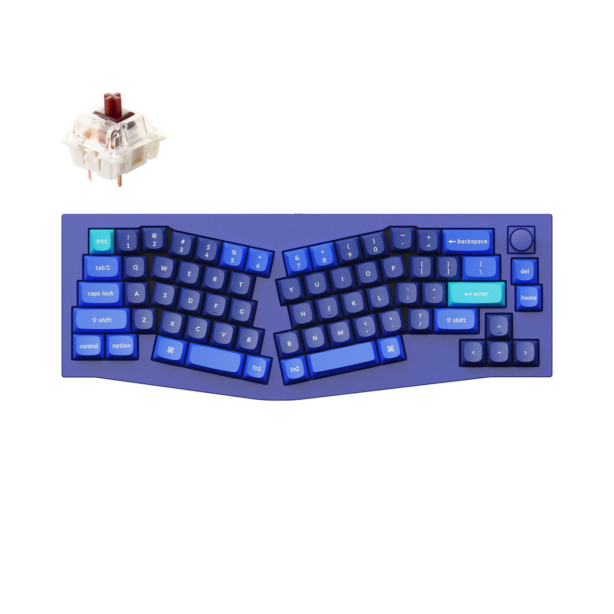 Keychron Q8 (アリスレイアウト)QMKカスタムメカニカルキーボード