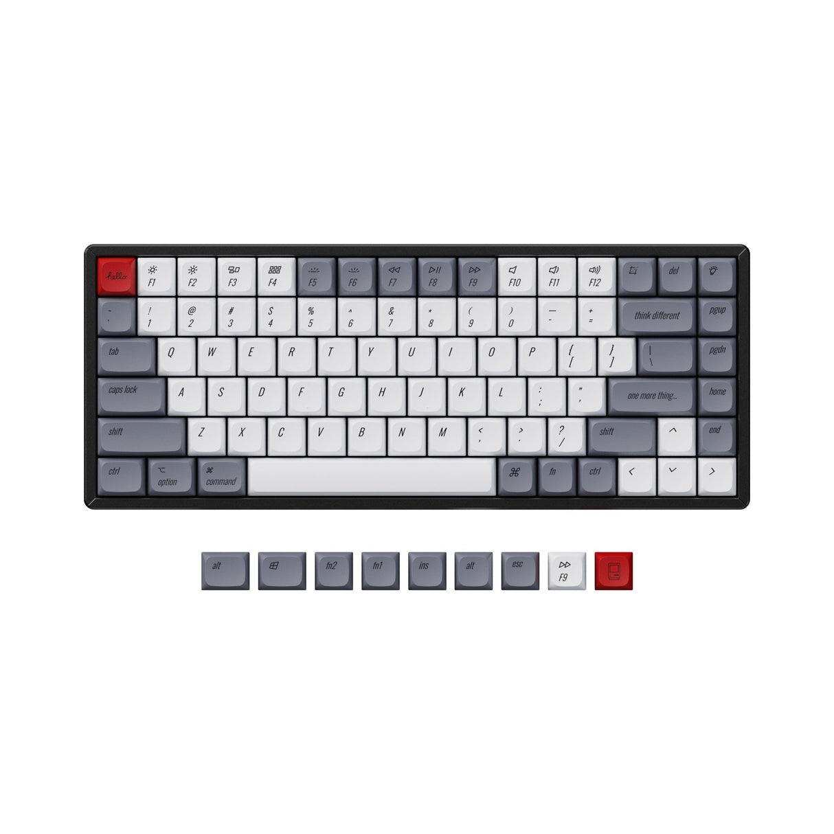 Keychron XDA Profile PBT レトロ キーキャップセット
