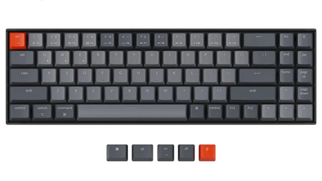 Keychron K14のキーの組み合わせ表