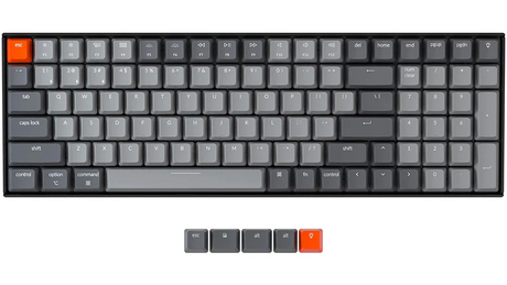 Keychron K4のキーの組み合わせ表