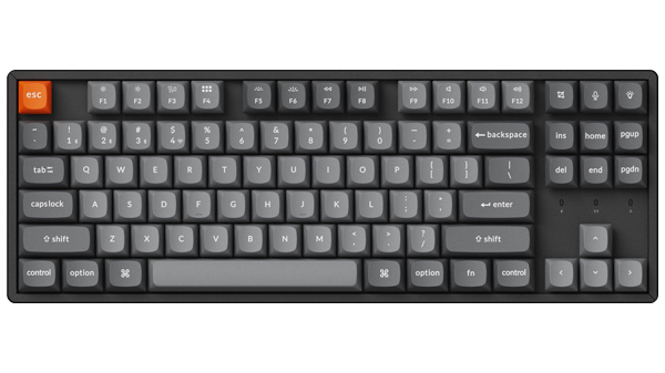 Keychron K15 Max (Aliceレイアウト) QMK ワイヤレスカスタム