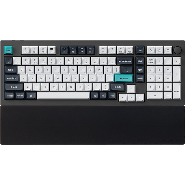 Keychron K15 Max (Aliceレイアウト) QMK ワイヤレスカスタム