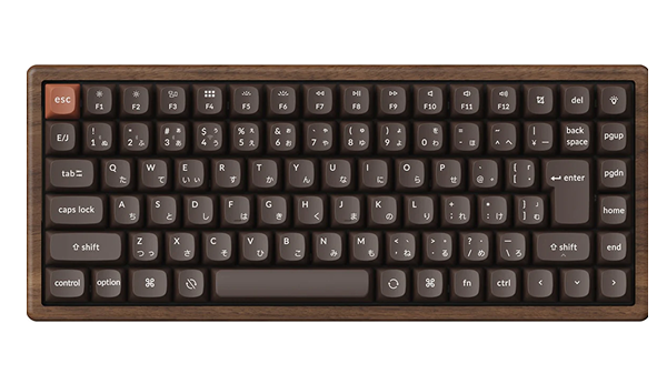 Keychron K15 Max (Aliceレイアウト) QMK ワイヤレスカスタム