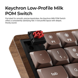 Keychron K3 Max QMK ワイヤレス・カスタムメカニカルキーボード - オールウッド スペシャルエディション