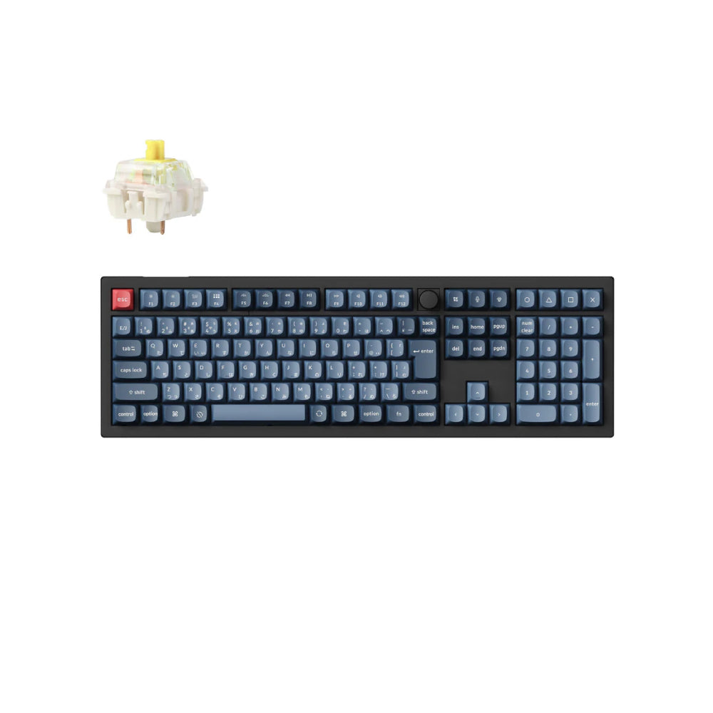 Keychron V6 Max QMK/VIA ワイヤレス カスタム メカニカルキーボード（JIS 配列）