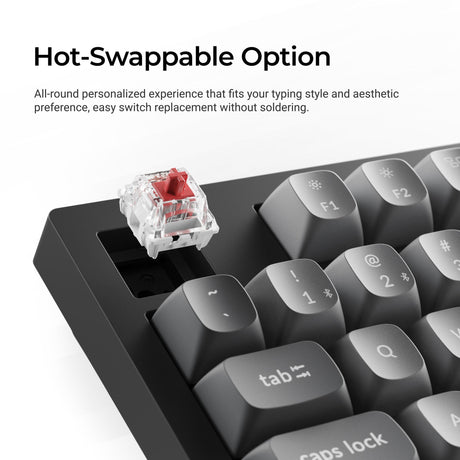 Keychron K10 Max Hot-swappable Option
