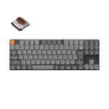 Keychron K1 Max QMK/VIA ワイヤレス カスタム メカニカルキーボード｜日本語配列 かな刻印なし