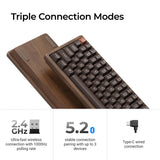 Keychron K2 HE 無線磁気スイッチカスタムキーボード  オールウッド スペシャルエディション