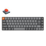 Keychron K7 Max QMK/VIA ワイヤレス カスタム メカニカルキーボード 日本語配列 かな刻印なし
