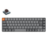 Keychron K7 Max QMK/VIA ワイヤレス カスタム メカニカルキーボード 日本語配列 かな刻印なし