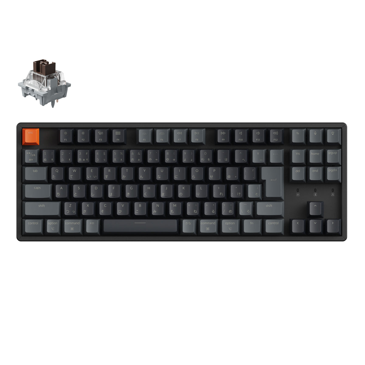 Keychron K8 QMK 無線 メカニカルキーボード(バージョン2)(JIS Layout)