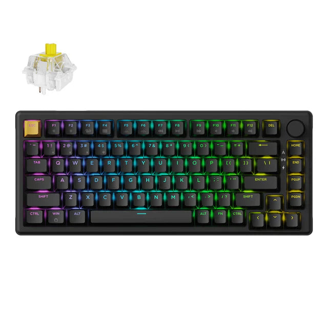 Keychron J2 QMK ワイヤレス メカニカルキーボード