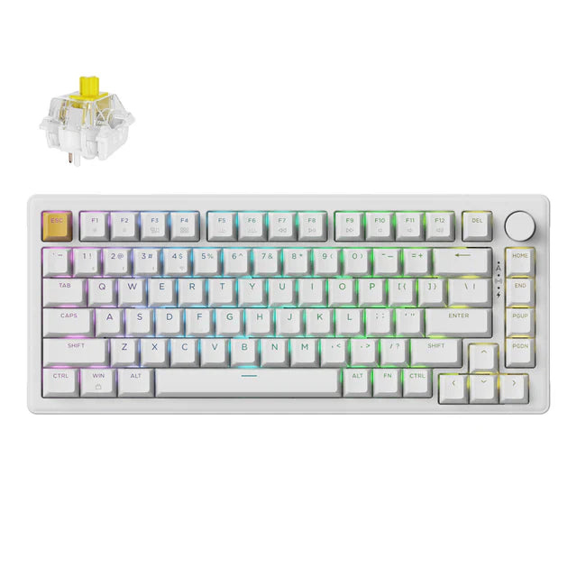 Keychron J2 QMK ワイヤレス メカニカルキーボード