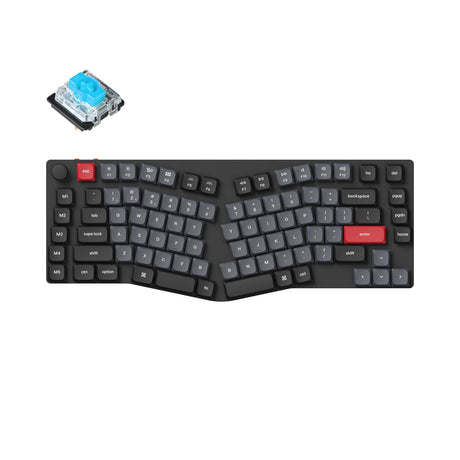 Keychron K15 Pro (Alice レイアウト) QMK/VIA ワイヤレス カスタム メカニカル キーボード（US ANSI 配列）