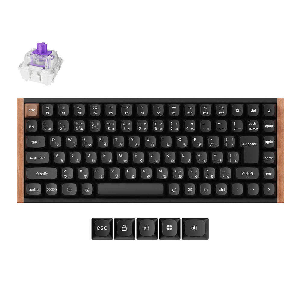 Keychron K2 HE 無線磁気スイッチカスタムキーボード 日本語配列