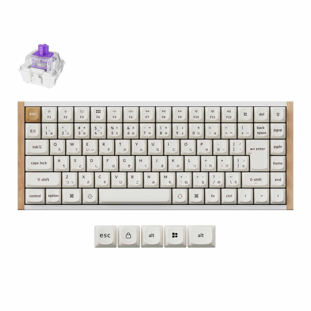 Keychron K2 HE 無線磁気スイッチカスタムキーボード 日本語配列