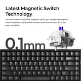 Keychron K2 HE ワイヤレス磁気スイッチカスタムキーボード - レジンエディション