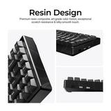 Keychron K2 HE ワイヤレス磁気スイッチカスタムキーボード - レジンエディション