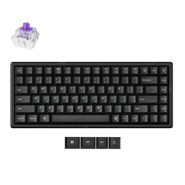 Keychron K2 HE ワイヤレス磁気スイッチカスタムキーボード - レジンエディション