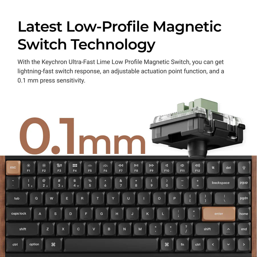 Keychron K3 HE ワイヤレス磁気スイッチカスタムキーボード