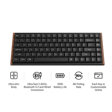 Keychron K3 Ultra 8K ワイヤレスカスタムメカニカルキーボード